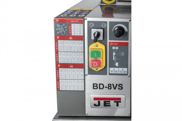 Универсальный токарный станок JET BD-8VS - Фото №2