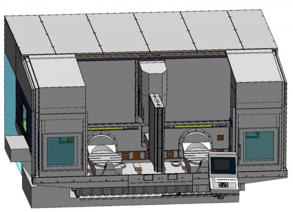 Вертикальный фрезерный пятиосевой обрабатывающий центр с ЧПУ SPINNER U5 2520  - Фото №3