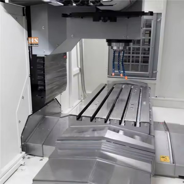 Вертикальный фрезерный трехосевой обрабатывающий центр с ЧПУ HUASHUO VMC-850 - Фото №3