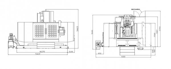 Вертикальный фрезерный трехосевой обрабатывающий центр с ЧПУ Josen(Changzhou)Precision Machinery Co.,Ltd VMC-1690