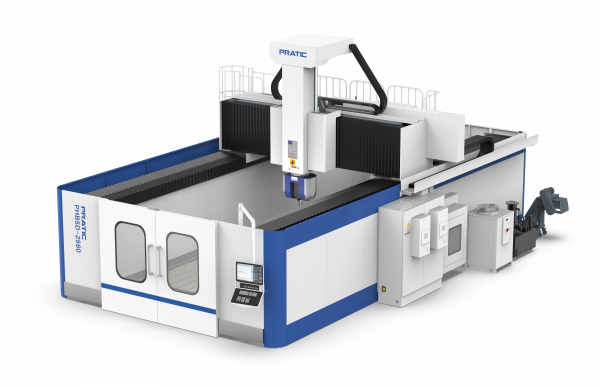 Портальный обрабатывающий центр с ЧПУ Pratic CNC PHB5D-2540