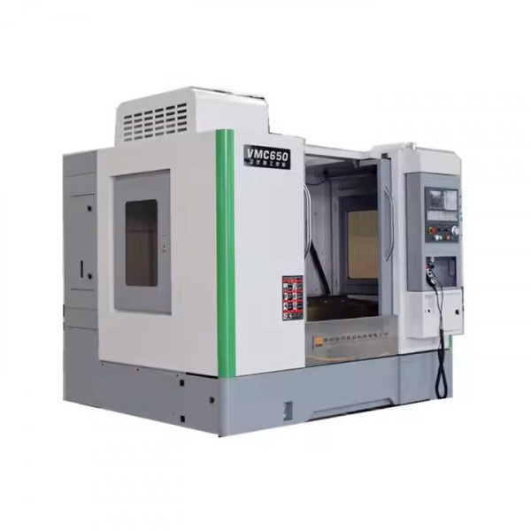 Вертикальный фрезерный трехосевой обрабатывающий центр с ЧПУ HUASHUO VMC-650 - Фото №1