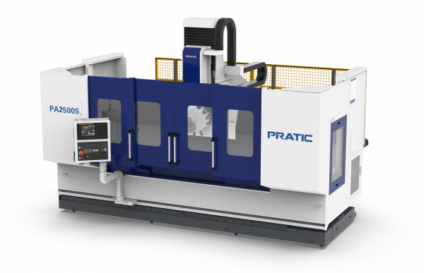 Вертикальный фрезерный трехосевой обрабатывающий центр с ЧПУ Pratic CNC PA2500S