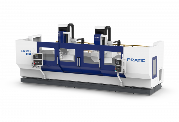 Вертикальный фрезерный трехосевой обрабатывающий центр с ЧПУ Pratic CNC PA4900S-2W