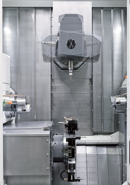 Токарно-фрезерный обрабатывающий центр с фрезерным шпинделем Nakamura-Tome MX-100 - Фото №2